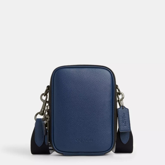 Last ONE 🚩Coach Stanton Crossbody Unisex Crossbody bag NWT Authentic - Picture 2 of 6